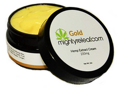 Mighty Releaf Gold Hemp Extract Cream 200 MG
